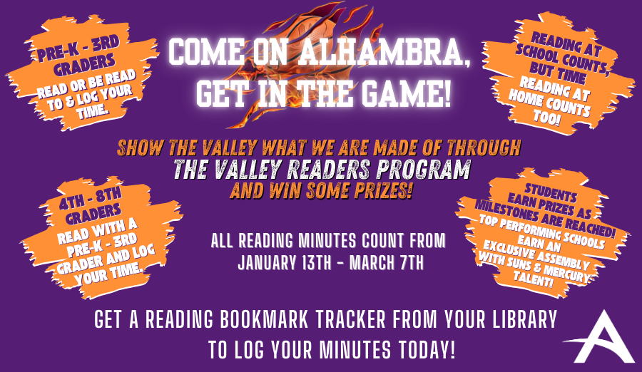 Valley Readers Program Flyer